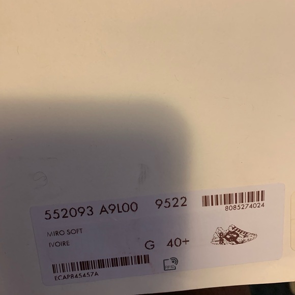 Gucci women’s rhyton sneaker with mouth 💋 print size 40.5 - Picture 8 of 12